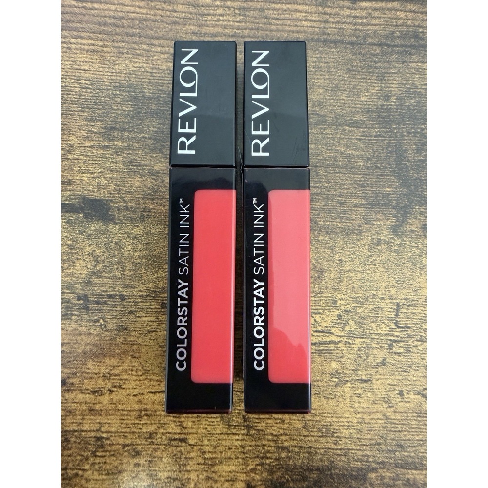 Revlon ColorStay Satin Ink‎ Liquid Lipstick 015 Fire Ice, 0.17 fl oz (Pack of 2)